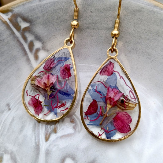 Australian Floral Earrings
