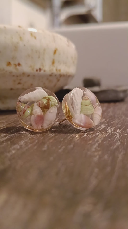 Beach Treasure Studs (large)