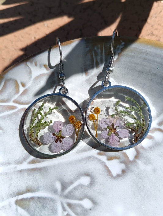 Australian Floral Earrings