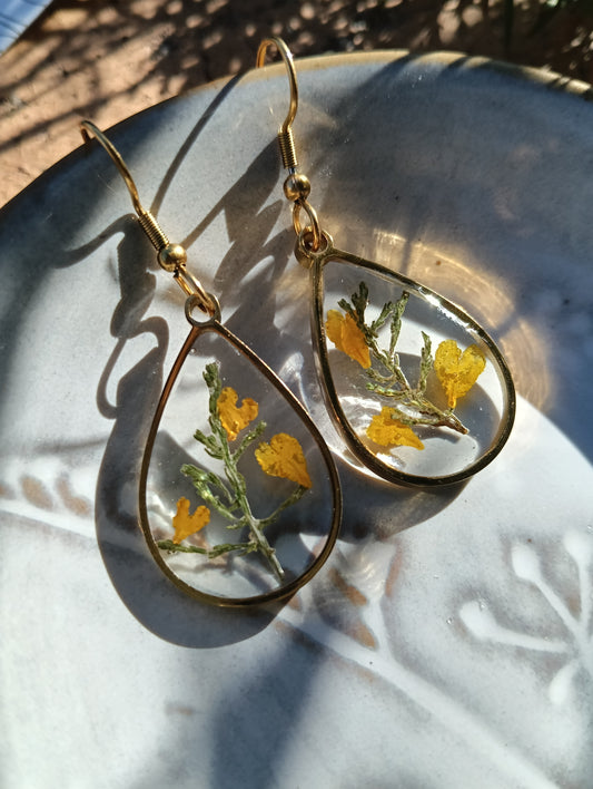 Australian Floral Earrings