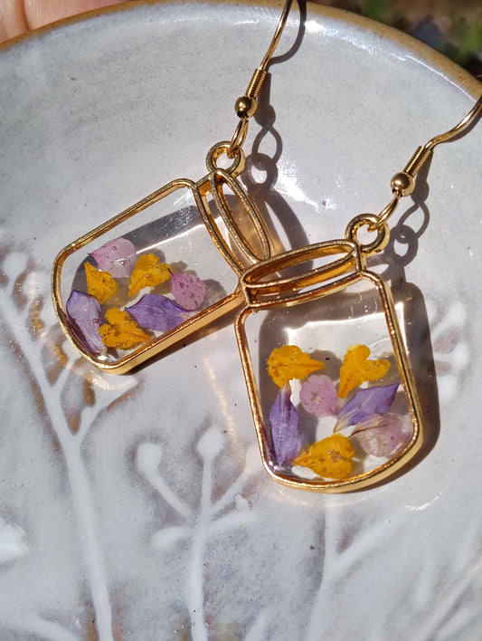 Australian Floral Earrings