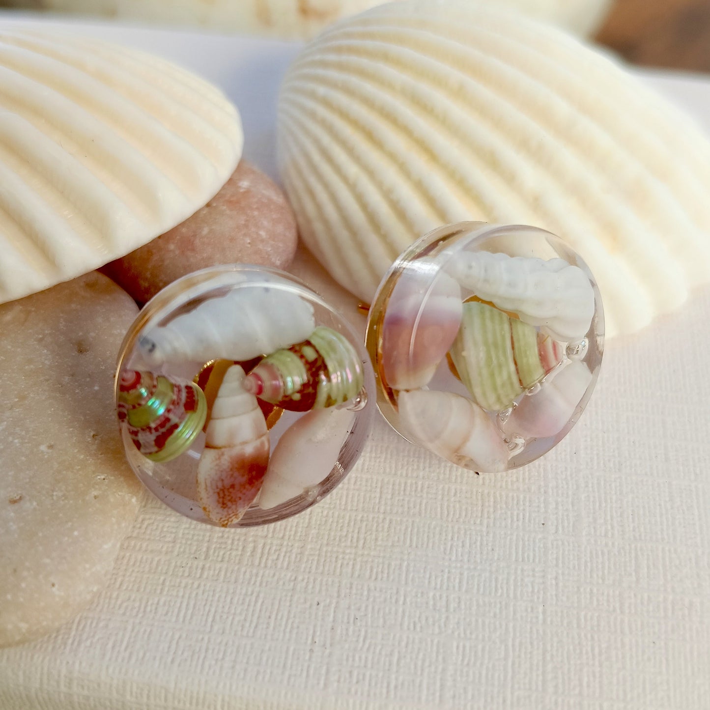 Beach Treasure Studs (large)