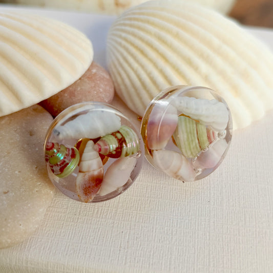 Beach Treasure Studs (large)